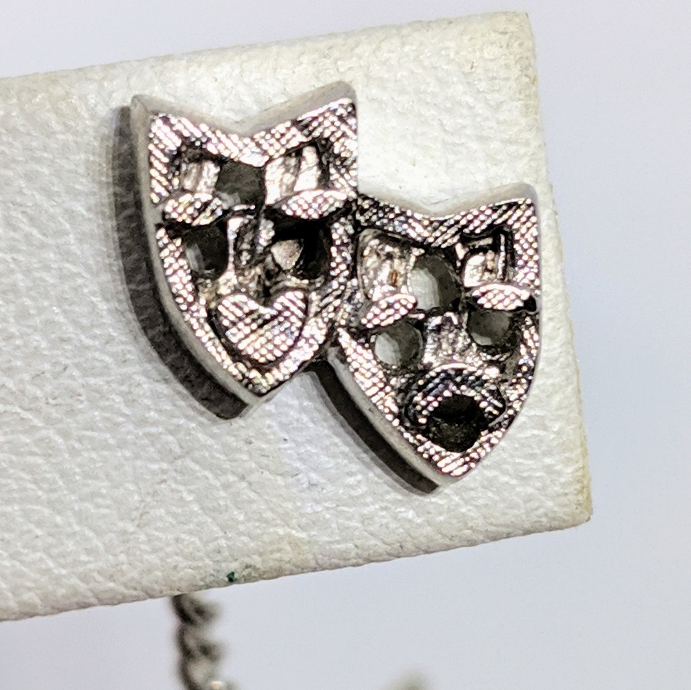 Comedy and Tragedy Theatre Tie Tack